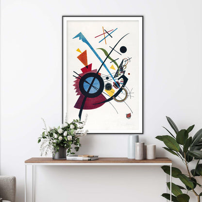 Violet by Wassily Kandinsky Art Print