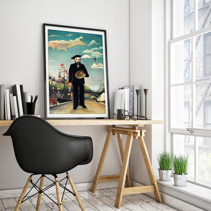 Henri Rousseau Self Portrait Art Print