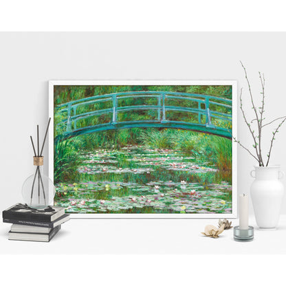 The Japanese Footbridge - Claude Monet Art Print