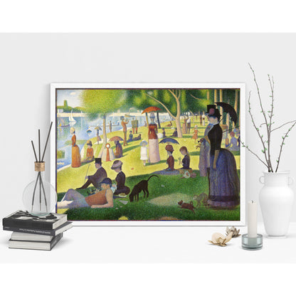 A Sunday on La Grande Jatte by Georges Seurat Art Print