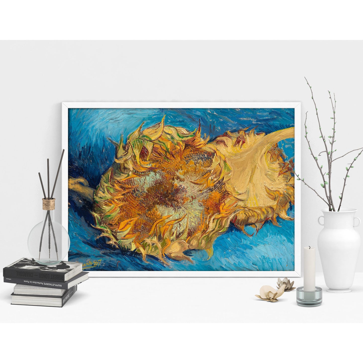 Sunflowers by Vincent Van Gogh Art Print