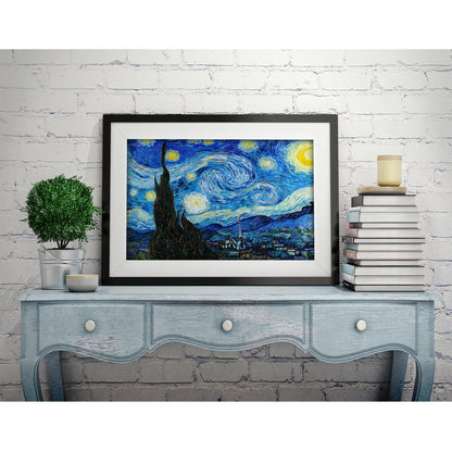 The Starry Night by Vincent Van Gogh Art Print