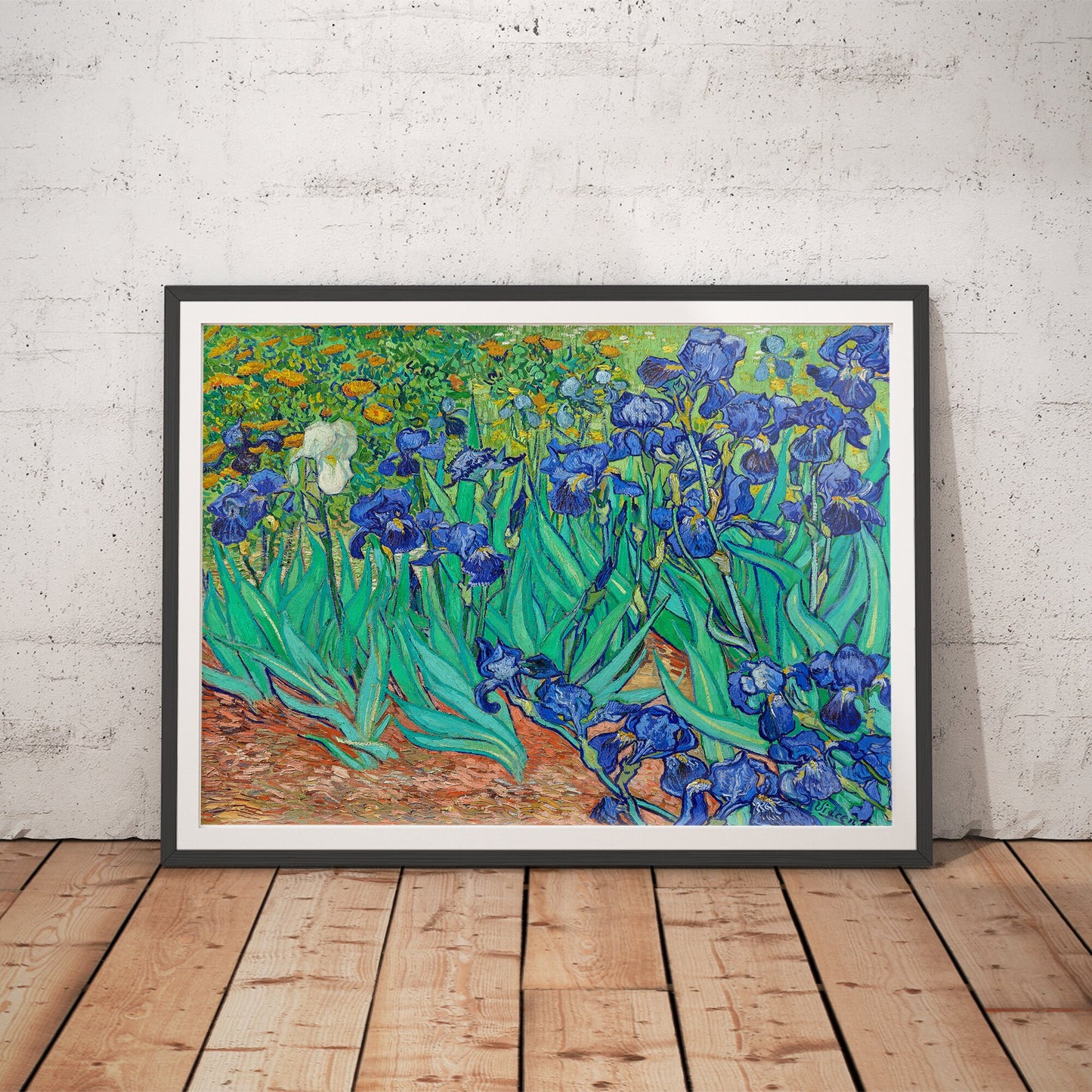 Irises by Vincent Van Gogh Art Print