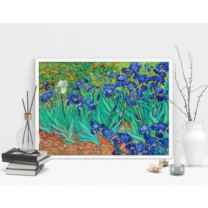 Irises by Vincent Van Gogh Art Print