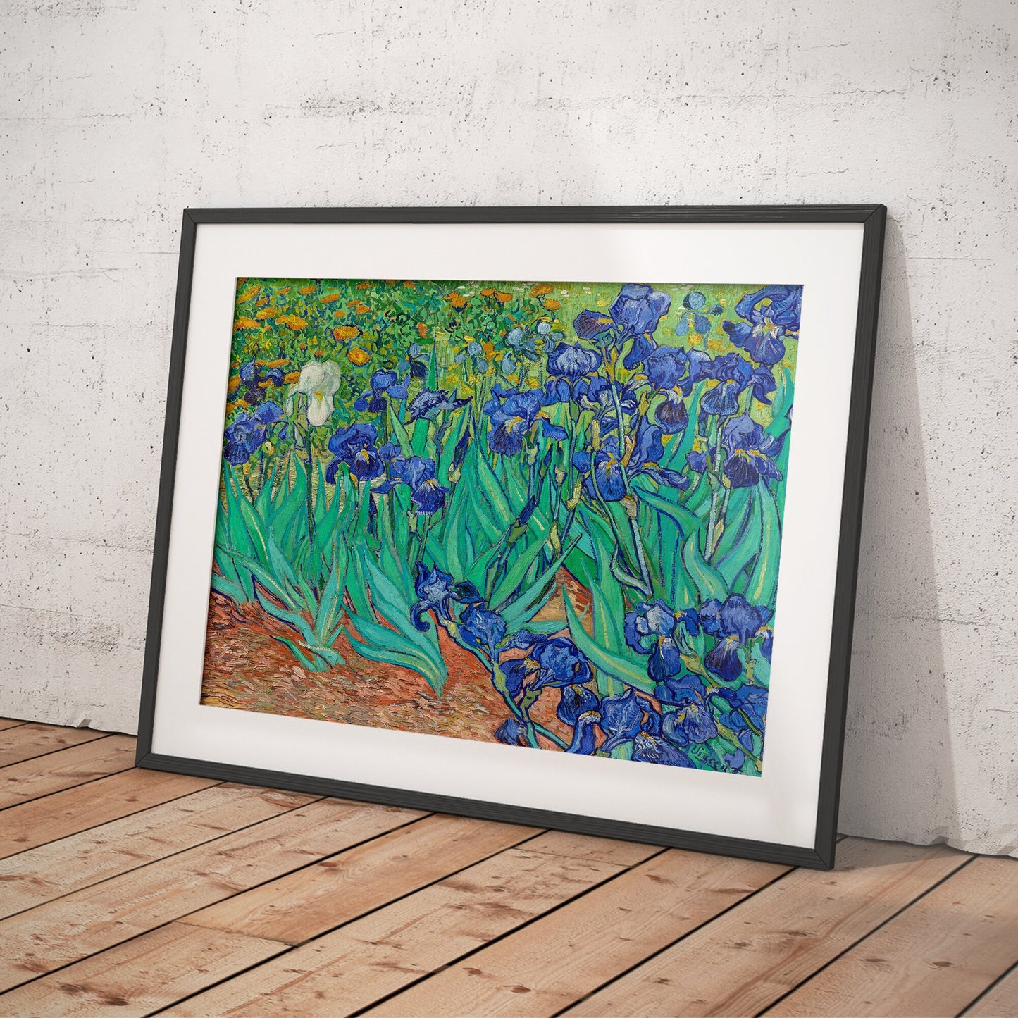 Irises by Vincent Van Gogh Art Print