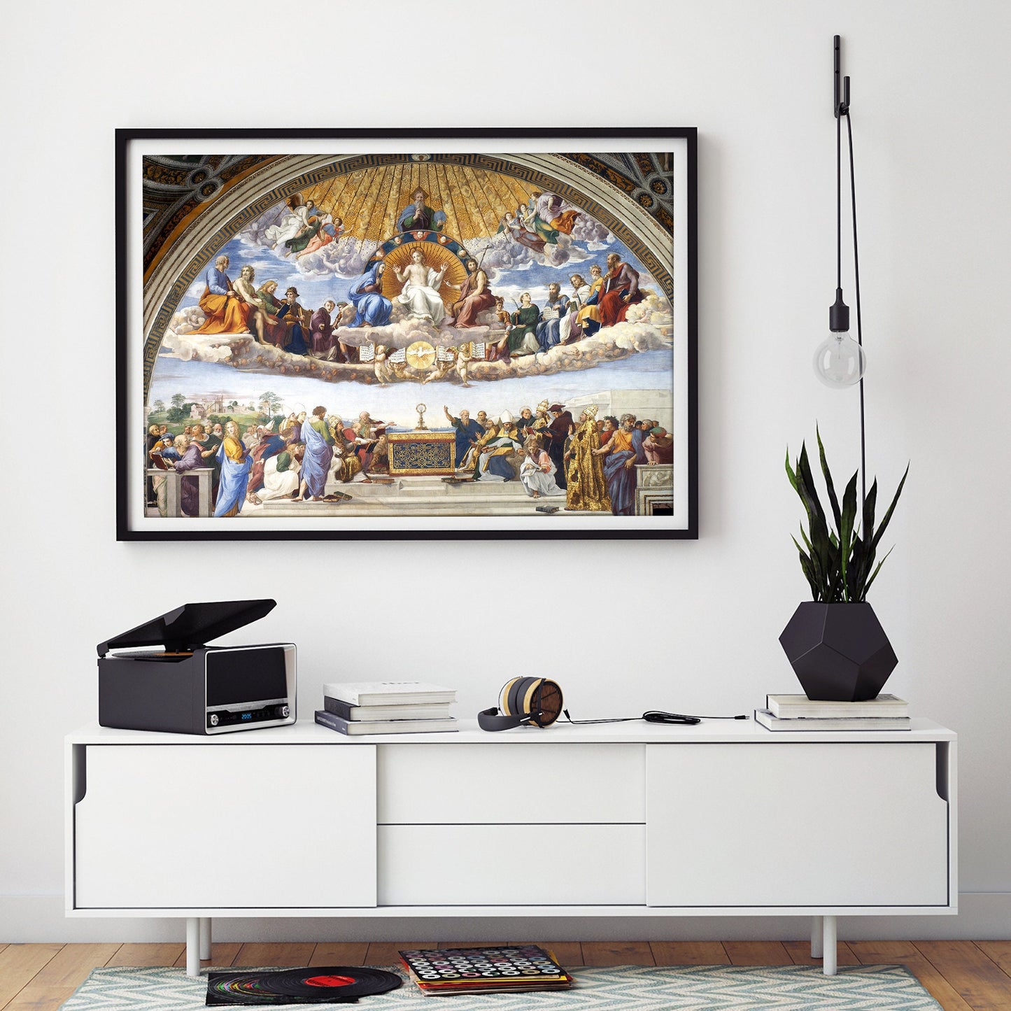 Disputation of the Holy Sacrament by Raphael Art Print