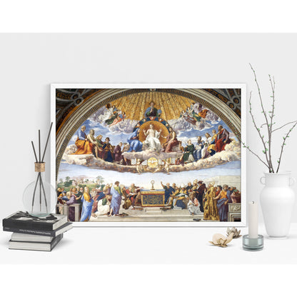 Disputation of the Holy Sacrament by Raphael Art Print