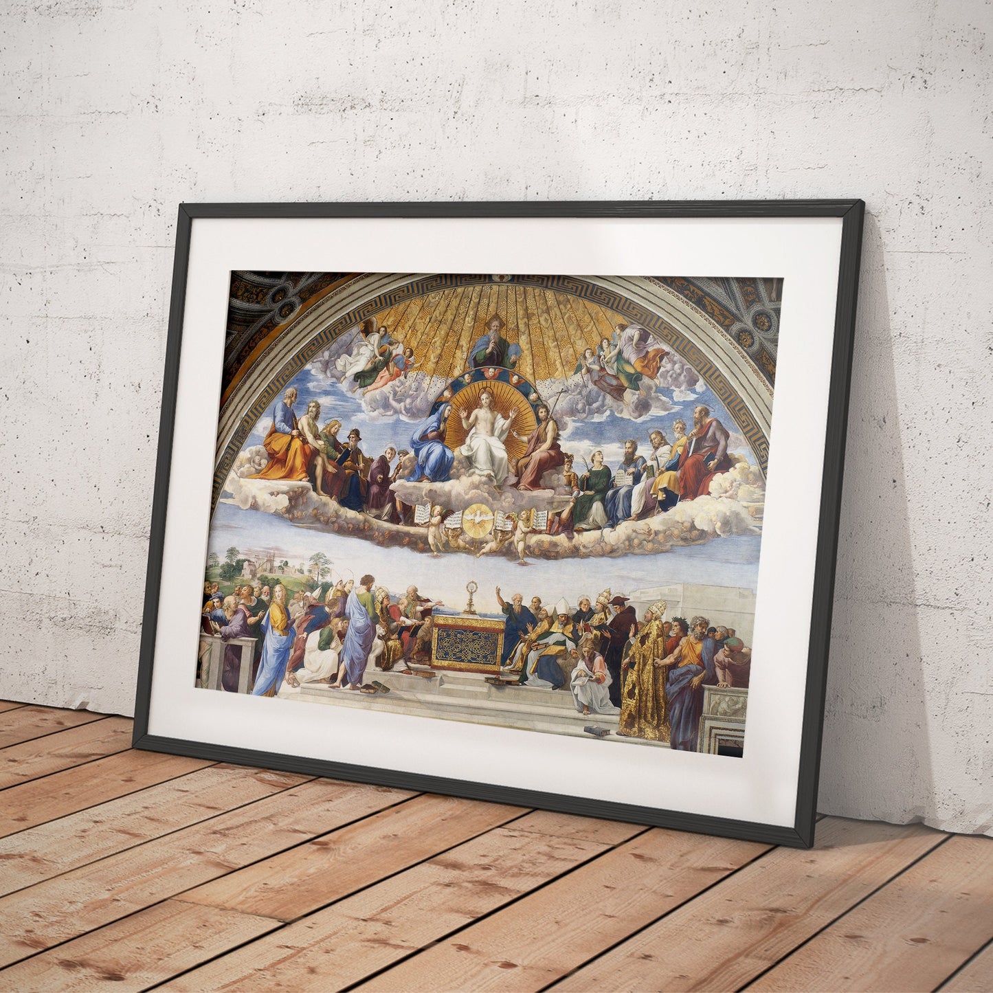 Disputation of the Holy Sacrament by Raphael Art Print