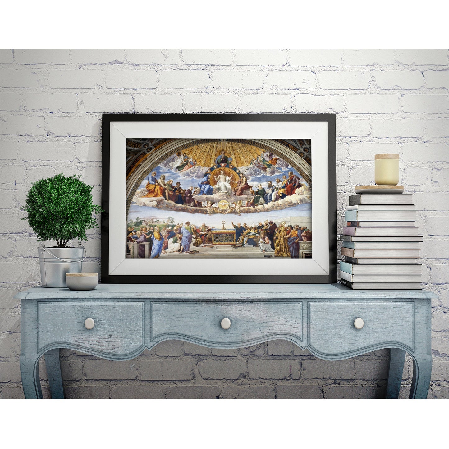 Disputation of the Holy Sacrament by Raphael Art Print