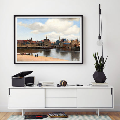 View of Delf by Johannes Vermeer Art Print