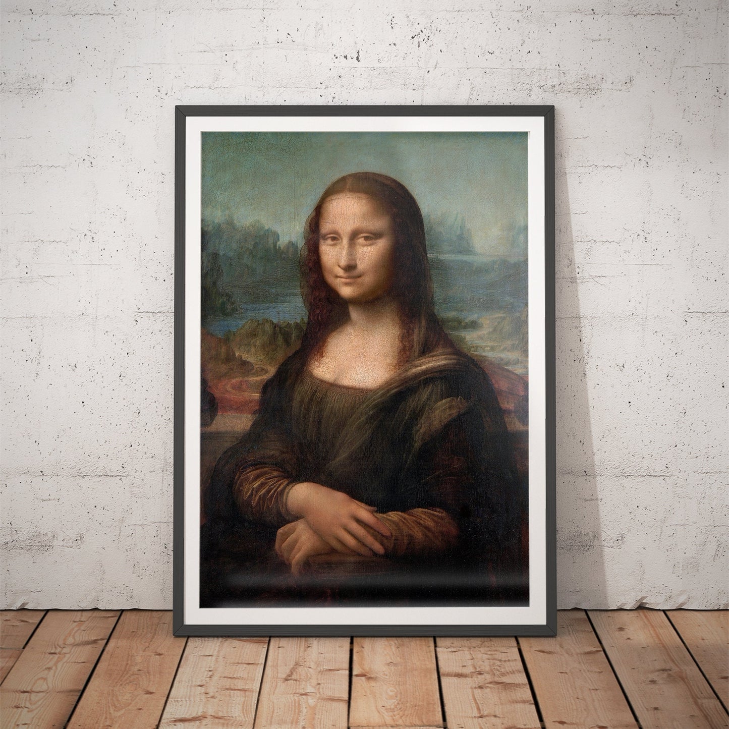 Mona Lisa by Leonardo Da Vinci Art Print