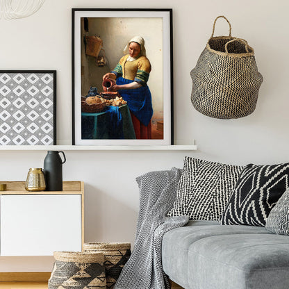 The Milkmaid by Johannes Vermeer Art Print