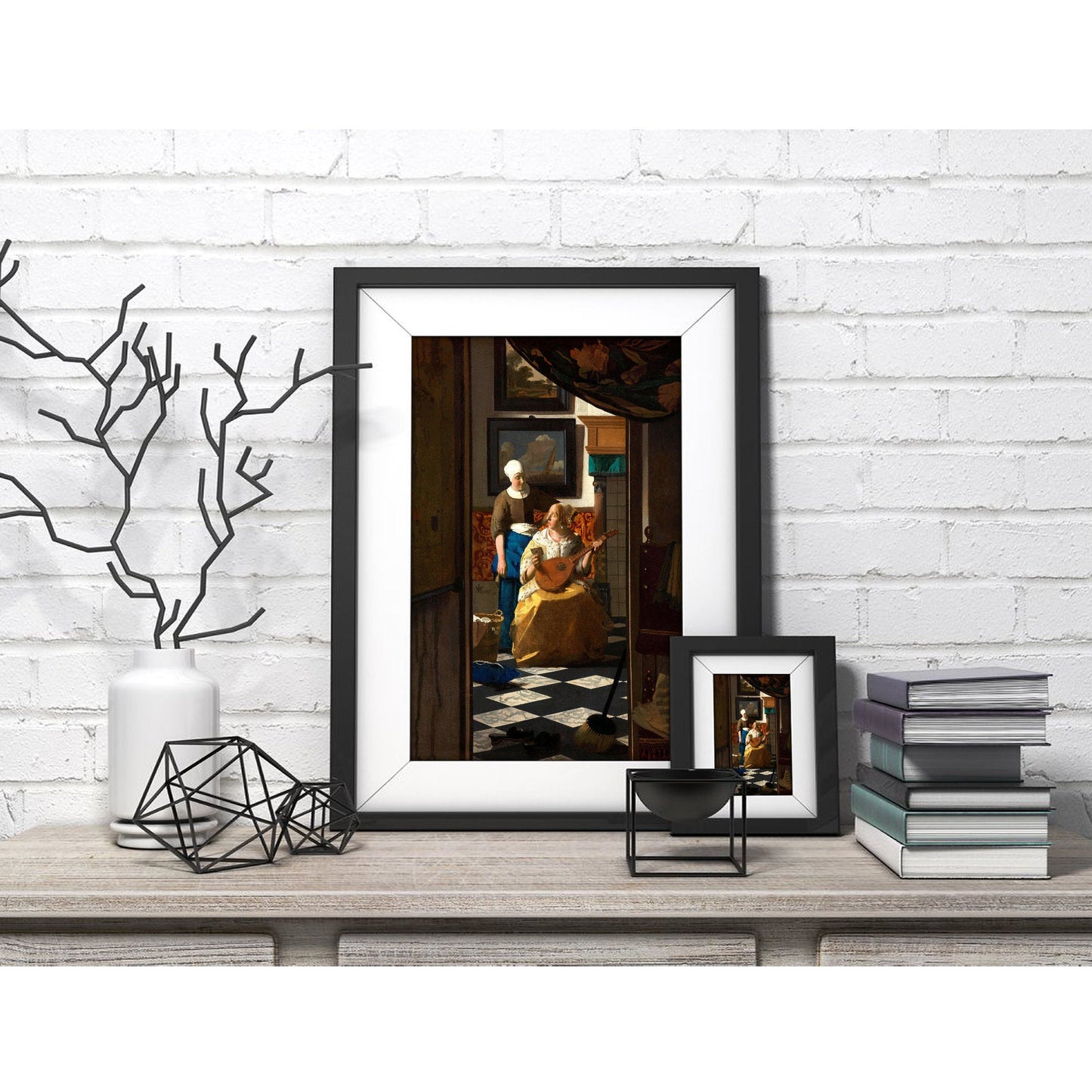 The Love Letter by Johannes Vermeer Art Print