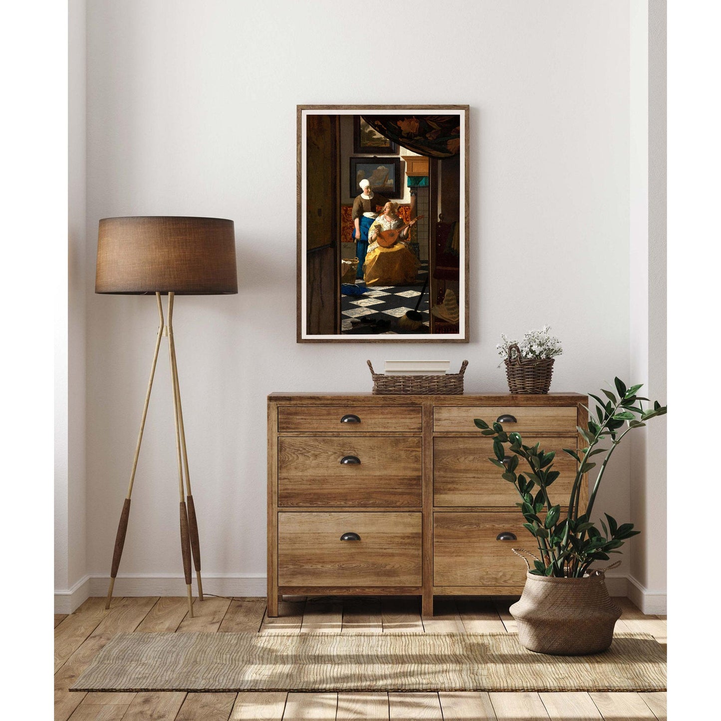 The Love Letter by Johannes Vermeer Art Print