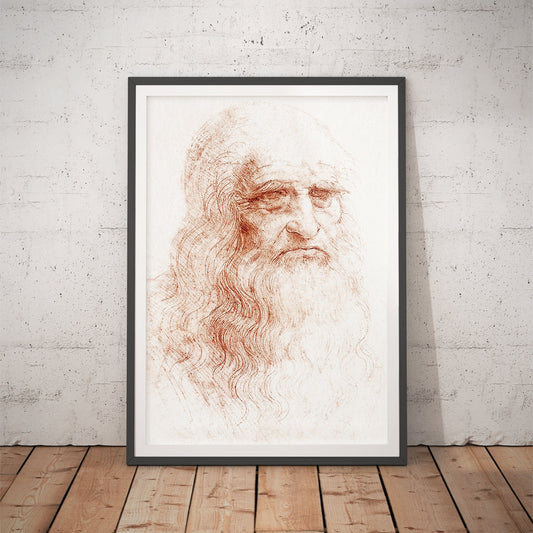 Leonardo da Vinci Self-portrait Art Print