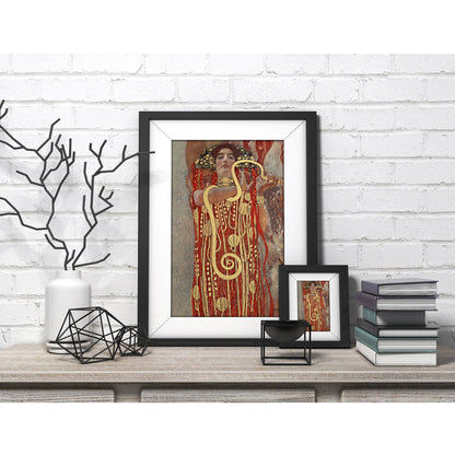 Hygieia by Gustav Klimt Art Print