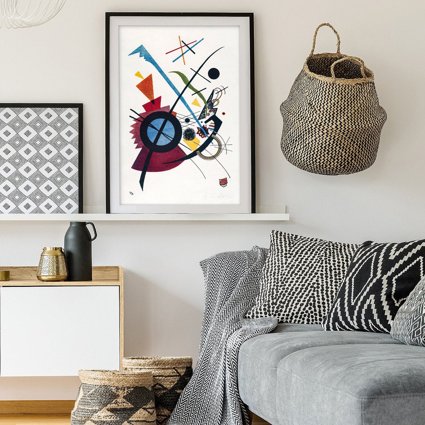 Violet by Wassily Kandinsky Art Print