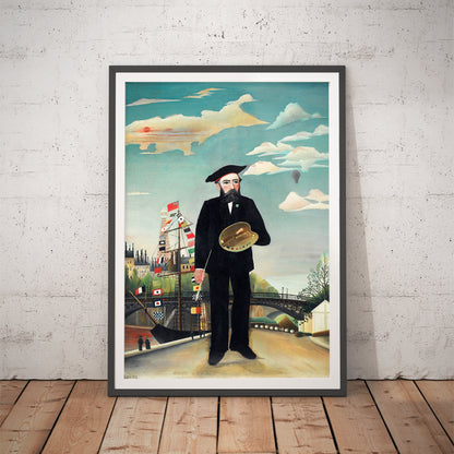 Henri Rousseau Self Portrait Art Print