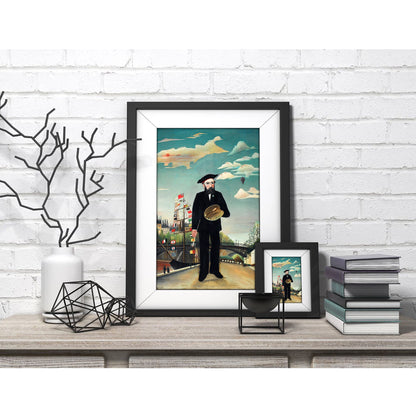 Henri Rousseau Self Portrait Art Print