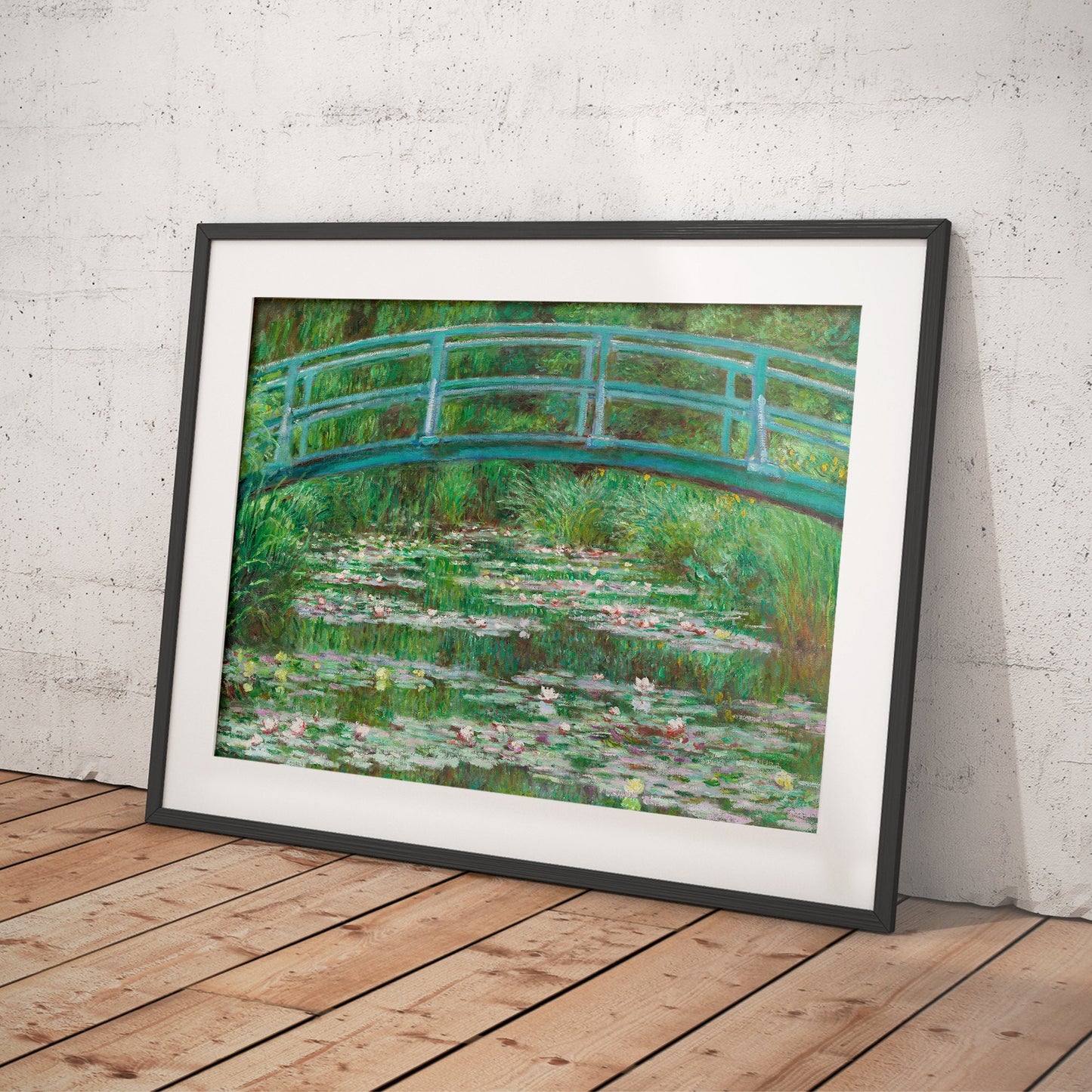 The Japanese Footbridge - Claude Monet Art Print