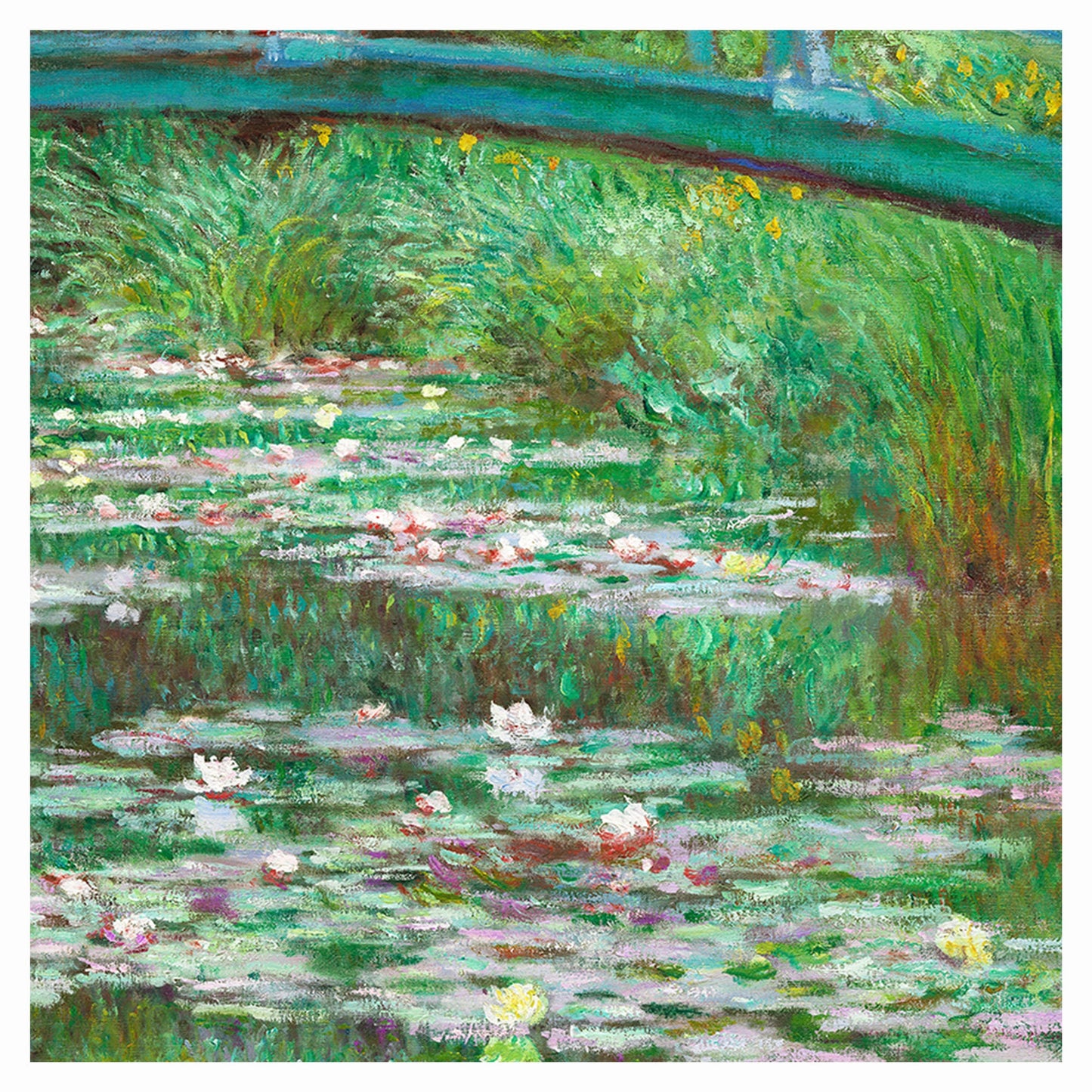 The Japanese Footbridge - Claude Monet Art Print