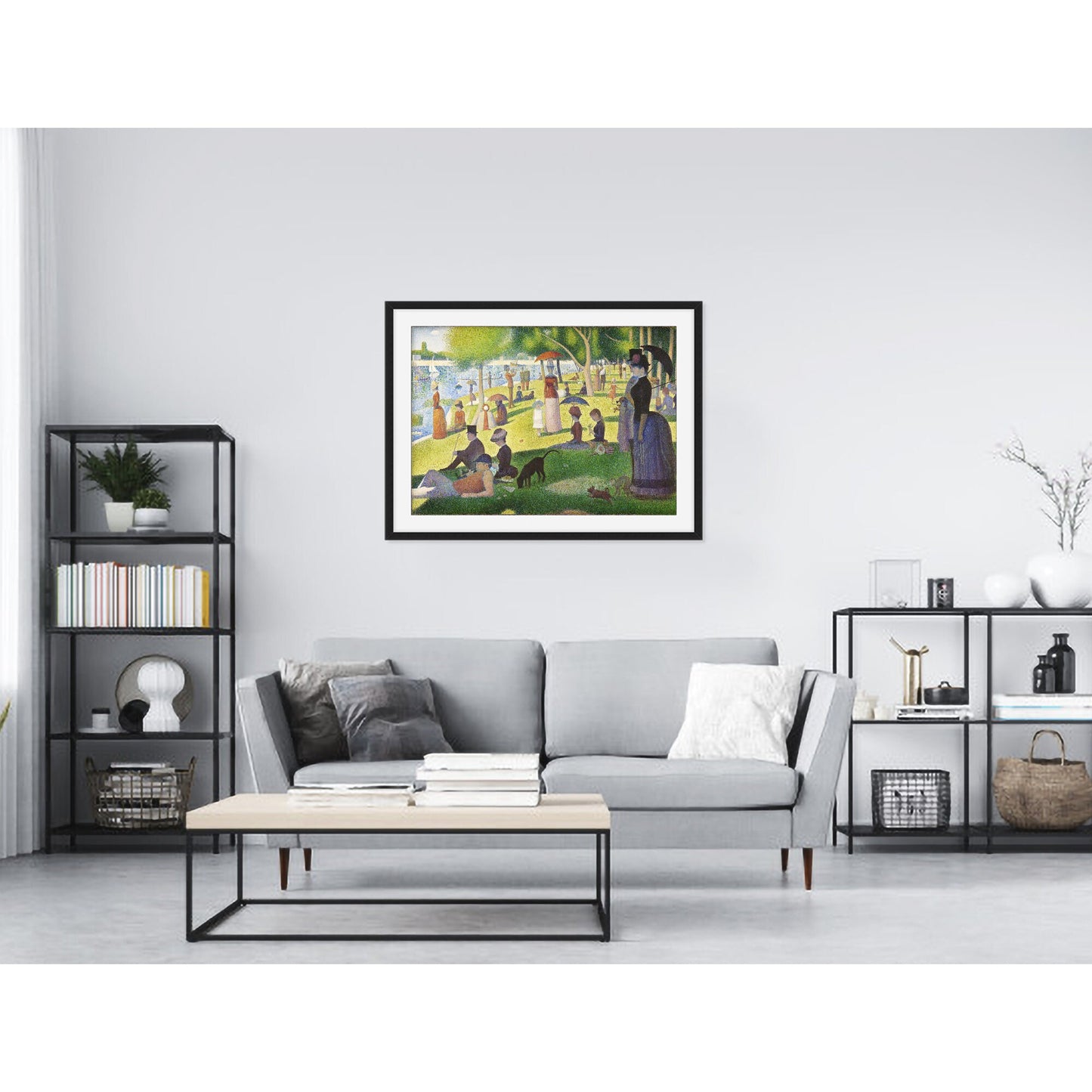 A Sunday on La Grande Jatte by Georges Seurat Art Print