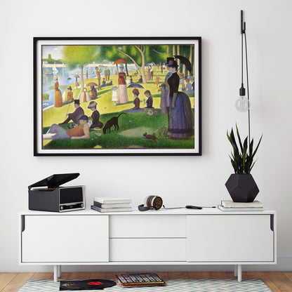 A Sunday on La Grande Jatte by Georges Seurat Art Print