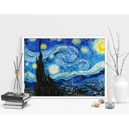 The Starry Night by Vincent Van Gogh Art Print