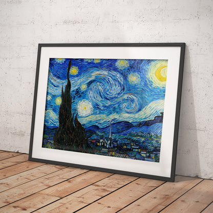 The Starry Night by Vincent Van Gogh Art Print