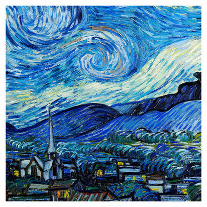 The Starry Night by Vincent Van Gogh Art Print