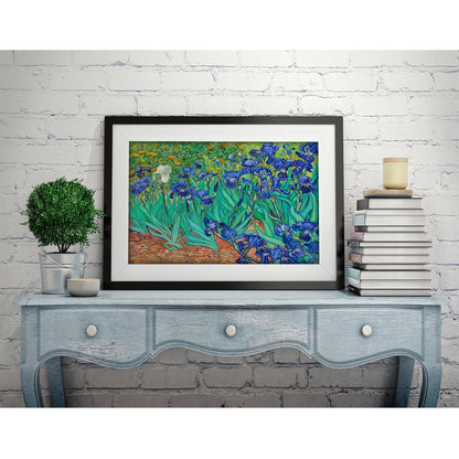 Irises by Vincent Van Gogh Art Print