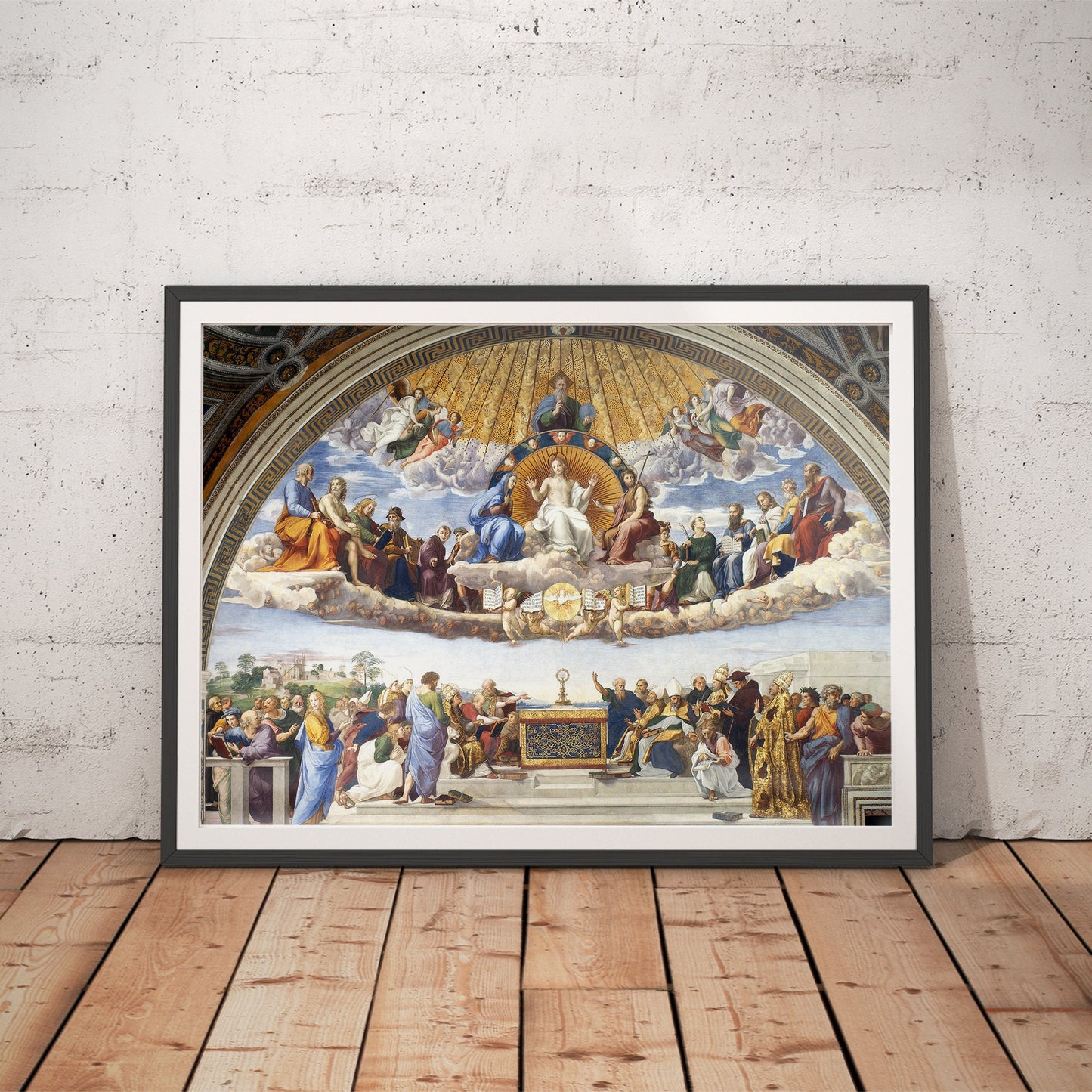 Disputation of the Holy Sacrament by Raphael Art Print