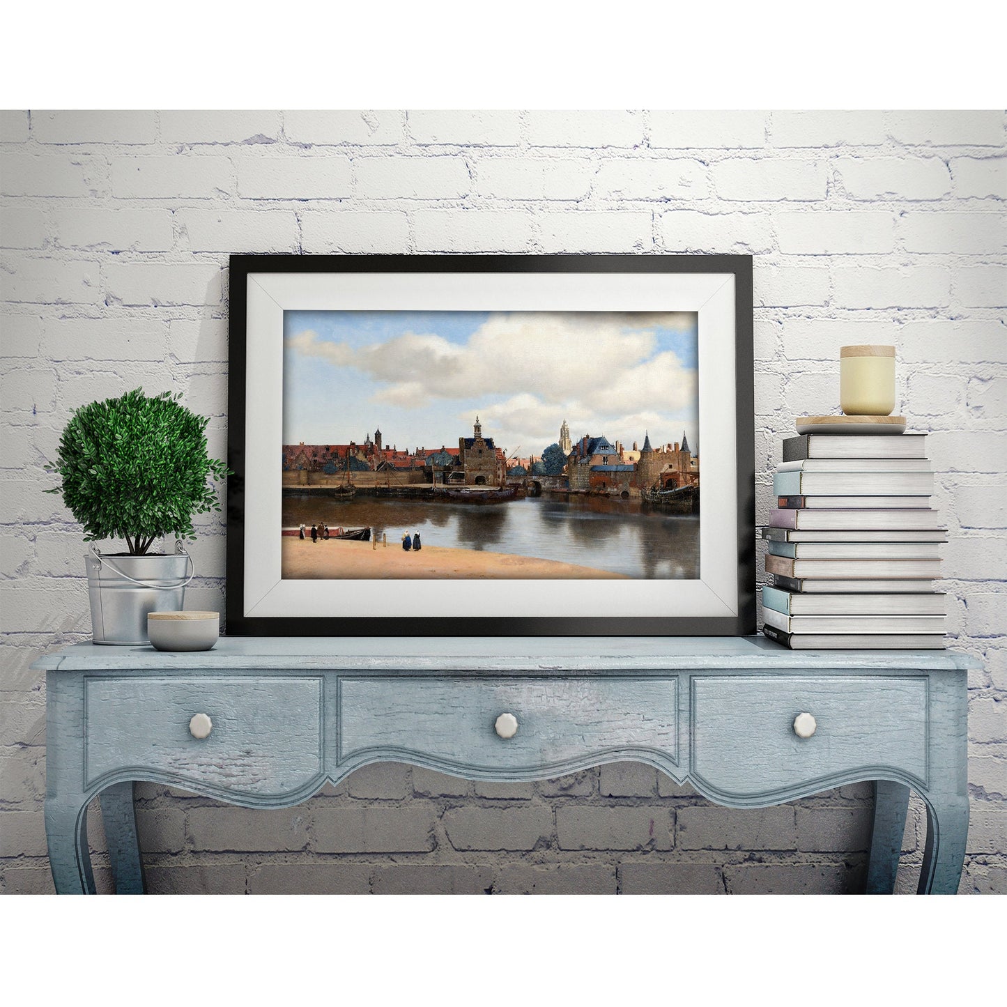 View of Delf by Johannes Vermeer Art Print